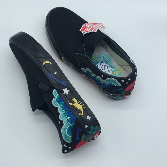 vans slip on desert embellish